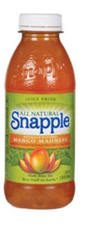 Snapple Juice Drink, Mango Madness, 20-Ounce Bottles (Pack of 24)